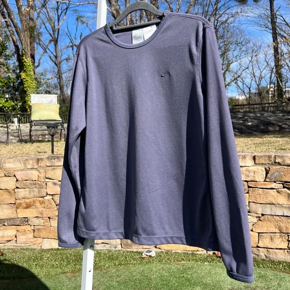 Nike Womens' Eggplant Long-Sleeve Shirt - Picture 2 of 12